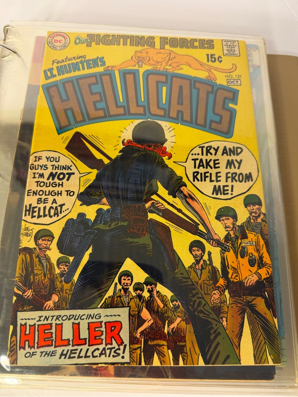 DC Comics Our Fighting Forces #121, October 1969 - Picture 2 of 4